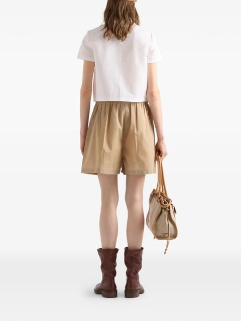 Prada washed Re-Nylon shorts - Neutrals