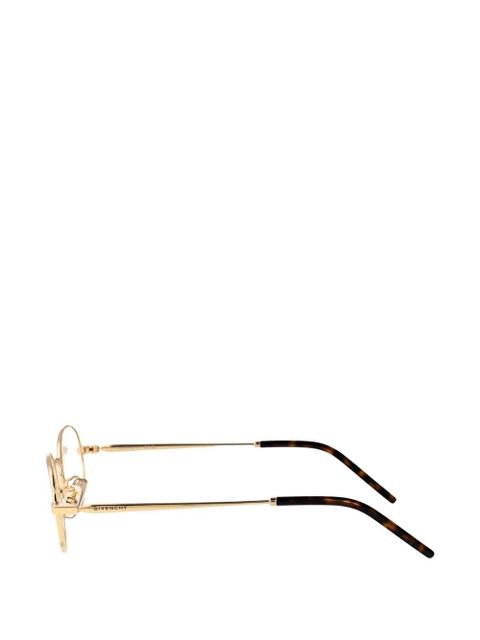 Givenchy Eyewear City oval-frame glasses - Gold
