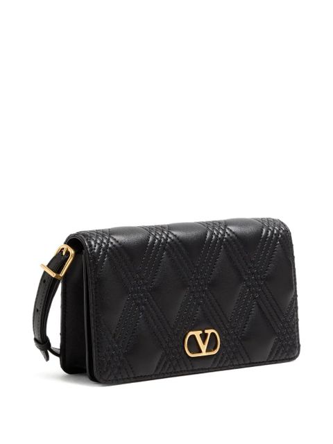 Valentino Garavani mini Quiltie 67 shoulder bag - Black