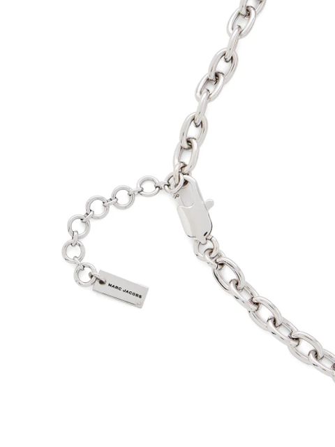 Marc Jacobs Sticker Charm Statement necklace - Silver