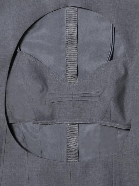 Jil Sander cut-out sleeveless top - Grey