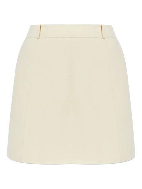 Jil Sander wool mini skirt - Neutrals - zdjęcie produktu nr 1