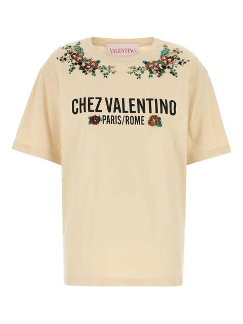 Valentino Garavani jersey T-shirt - Neutrals - zdjęcie produktu nr 1