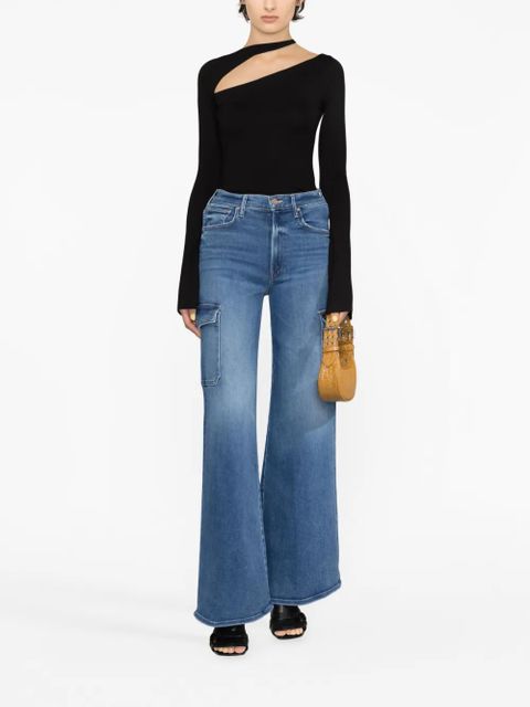 MANURÍ Sandy cut out-detail blouse - Black - zdjęcie produktu nr 2