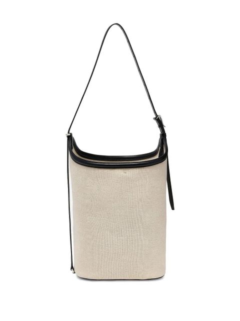 Proenza Schouler Brant Linen bucket bag - Neutrals - zdjęcie produktu nr 2