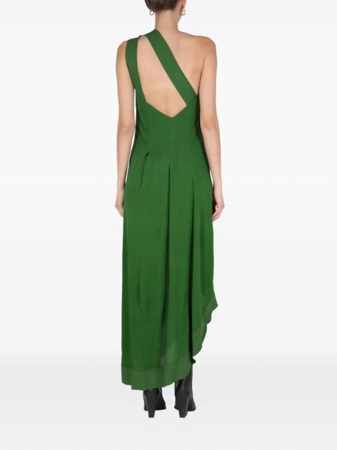 Givenchy asymmetric midi dress - Green