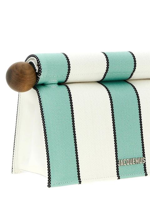 Jacquemus La Pochette Rond Carré clutch bags - White