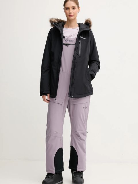 Columbia kurtka narciarska Ava Alpine kolor czarny 2085831 - zdjęcie produktu nr 2