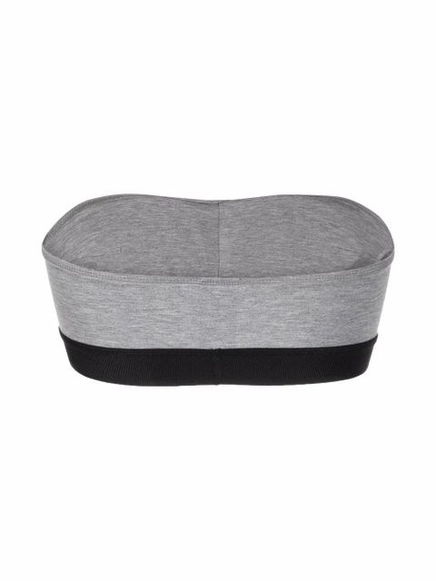 TOM FORD logo-underband bandeau bra - Grey - zdjęcie produktu nr 2