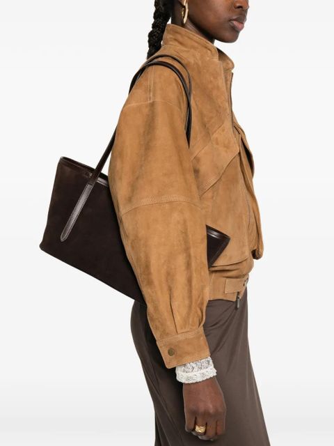 ATP Atelier Gaiba suede tote bag - Brown - zdjęcie produktu nr 2