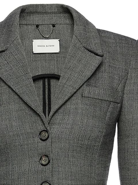 Magda Butrym buttoned blazer - Grey - zdjęcie produktu nr 2