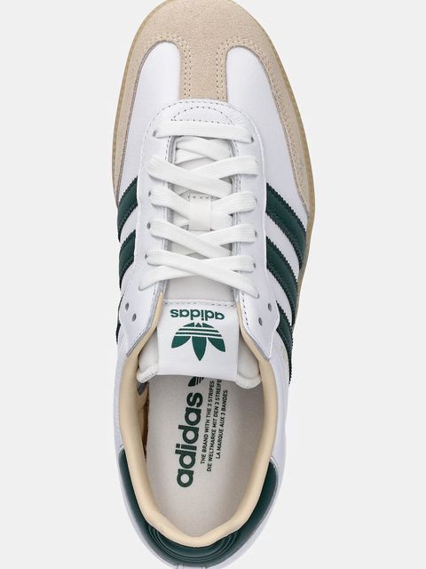 adidas Originals sneakersy skórzane Samba OG kolor biały JS3831