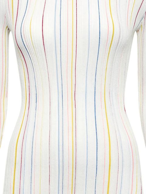 Gabriela Hearst striped T-shirt - White - zdjęcie produktu nr 2