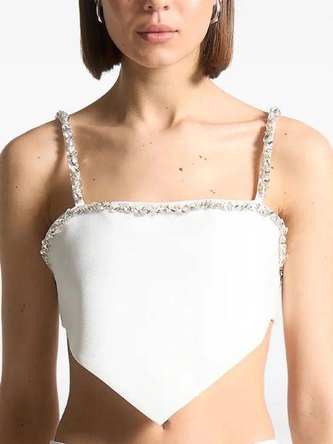 Manière De Voir Eloise embellished top - White