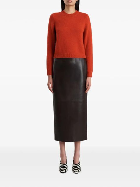 KHAITE Leta sweater - Red - zdjęcie produktu nr 2