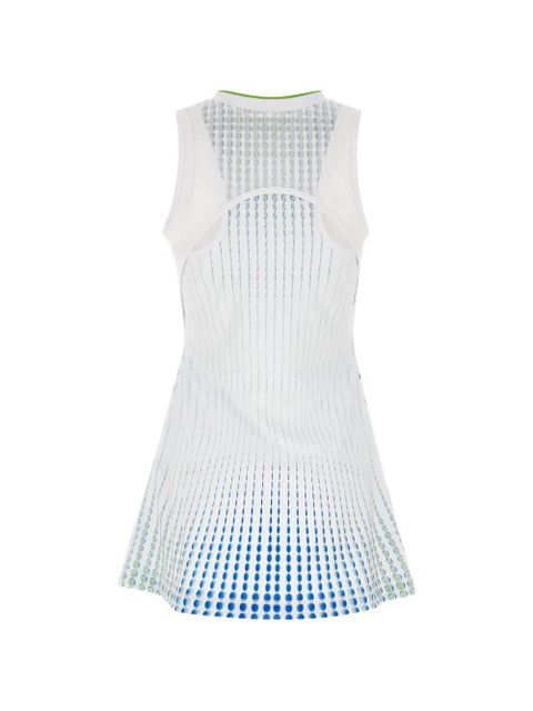 Casablanca x Martin Naumann logo-detail mini dress - White