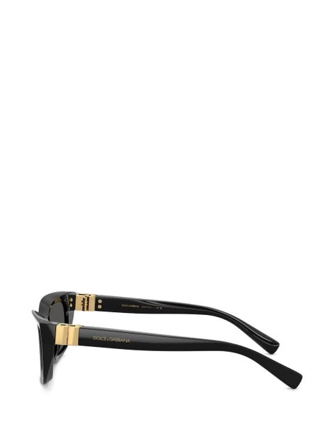 Dolce & Gabbana cat eye-frame sunglasses - Black