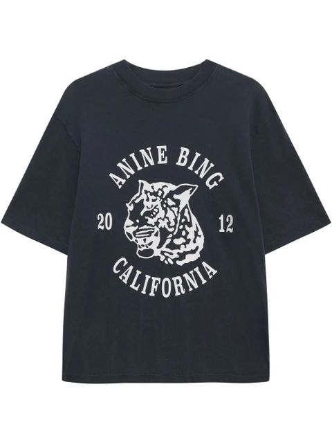 ANINE BING Avi T-shirt - Black - zdjęcie produktu nr 1