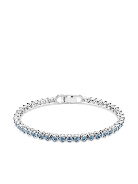 Swarovski Imber Emily Tennis crystal-embellished bracelet - Blue - zdjęcie produktu nr 1