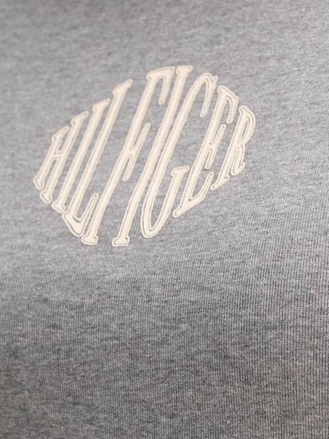 Tommy Hilfiger t-shirt bawełniany damski kolor szary WW0WW47881