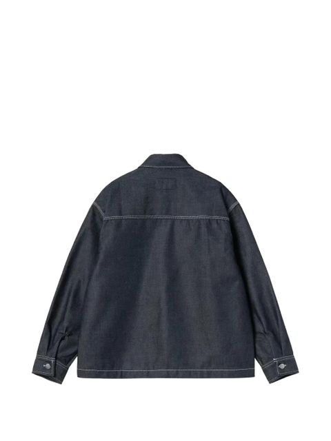 Carhartt WIP contrast-stitch denim jacket - Blue