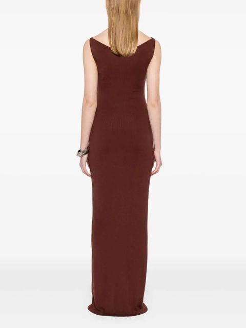 Aya Muse knitted maxi dress - Brown - zdjęcie produktu nr 2