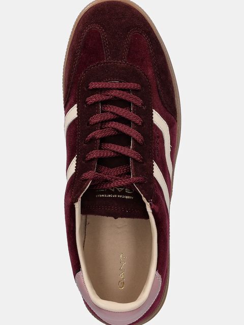 Gant sneakersy Cuzima damskie kolor bordowy 31533057