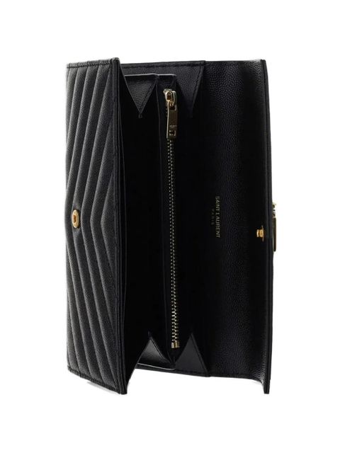 Saint Laurent Cassandre wallet - Black