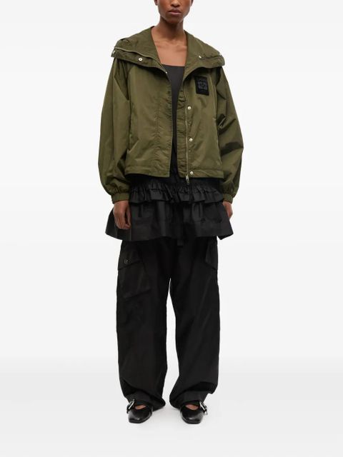 GANNI hooded jacket - Green - zdjęcie produktu nr 2