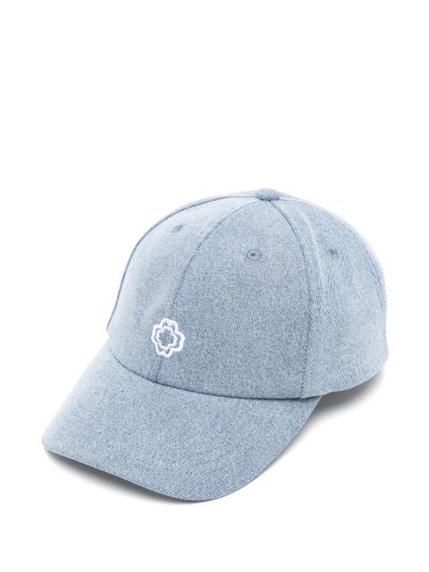 Maje clover-logo denim cap - Blue - zdjęcie produktu nr 1