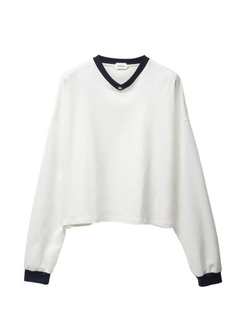 Versace V-neck top - White - zdjęcie produktu nr 1