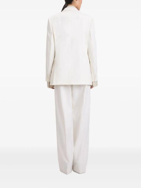 Victoria Beckham tailored wool jacket - White - zdjęcie produktu nr 2
