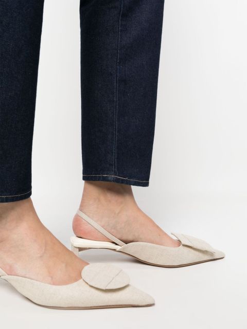 AGOLDE Whisper mid-rise flared jeans - Blue