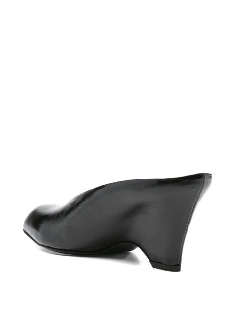 KHAITE wedge-heel mules - Black - zdjęcie produktu nr 2