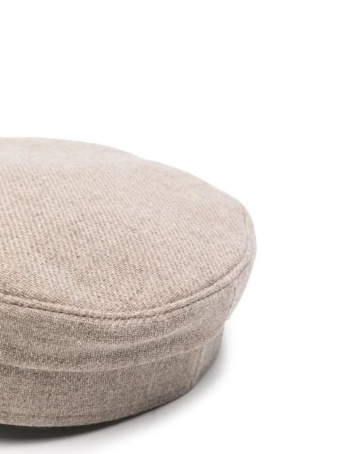 Ruslan Baginskiy logo-embellished baker boy cap - Neutrals - zdjęcie produktu nr 2