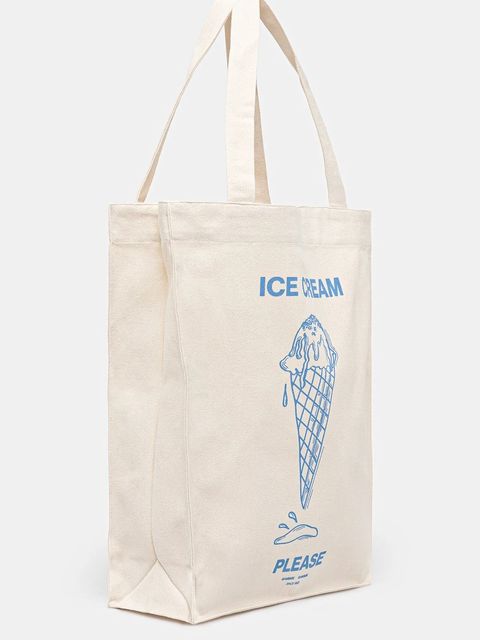 Samsoe Samsoe torebka bawełniana SAPRINT - zdjęcie produktu nr 1