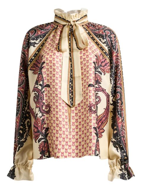 ETRO geometric-pattern blouse - Neutrals - zdjęcie produktu nr 1