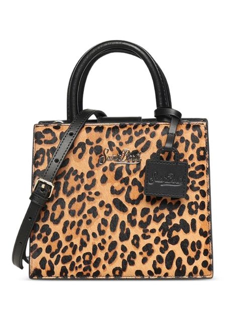 MC2 Saint Barth mini leopard-print tote bag - Neutrals - zdjęcie produktu nr 1