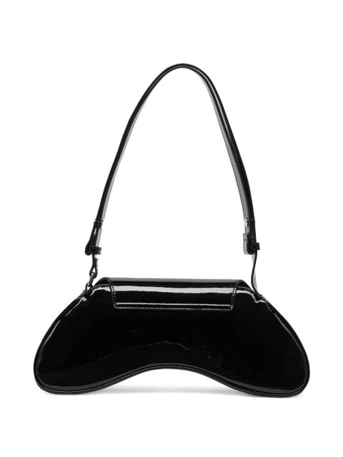 Diesel glossy shoulder bag - Black
