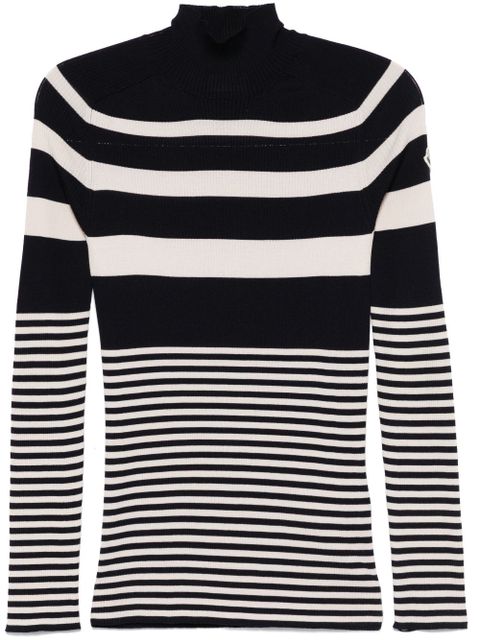 Moncler striped wool sweater - Neutrals - zdjęcie produktu nr 1