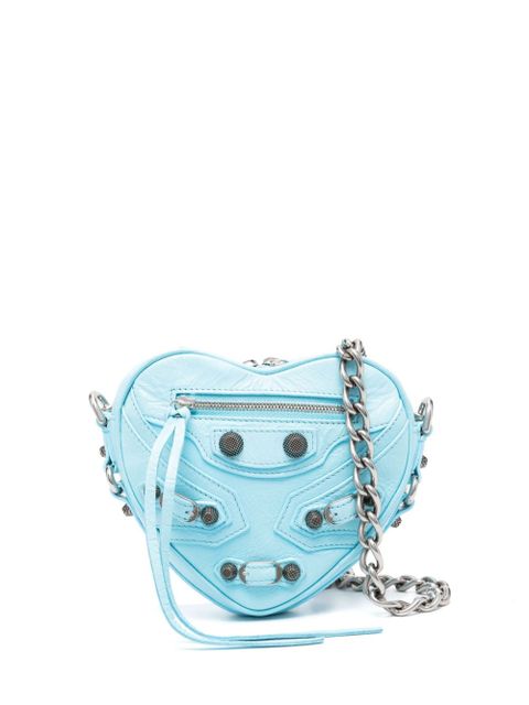 Balenciaga mini Le Cagole Heart crossbody bag - Blue - zdjęcie produktu nr 1