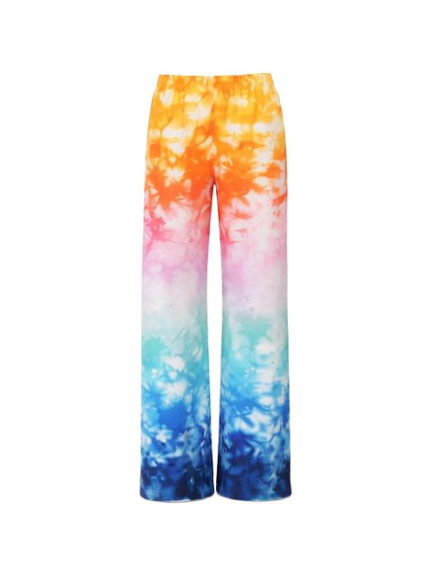 Casablanca monogram tie dye trousers - Blue - zdjęcie produktu nr 1