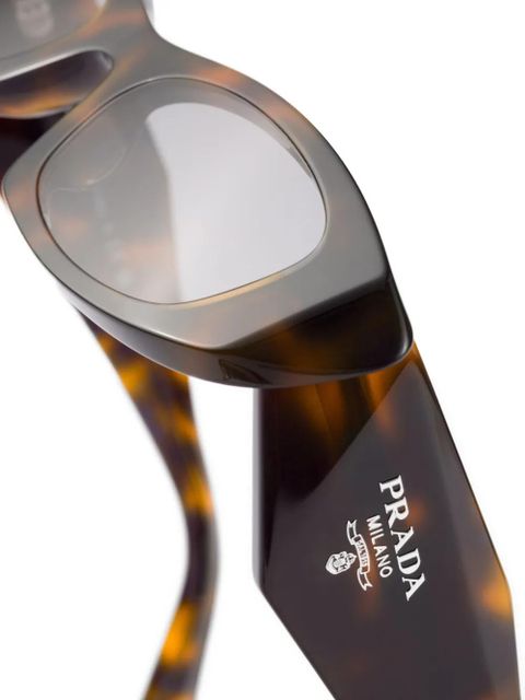 Prada Eyewear Symbole sunglasses - Brown