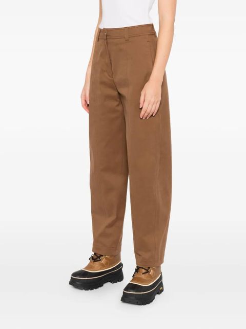 Moncler gabardine trousers - Brown - zdjęcie produktu nr 2
