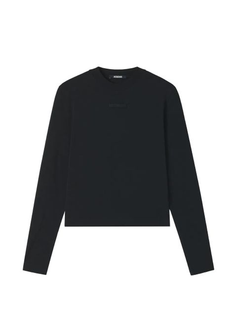 Jacquemus long-sleeve sweatshirt - Black - zdjęcie produktu nr 1