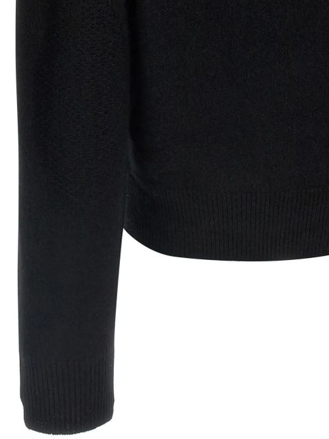 Guest In Residence Allday cuffed-sleeve sweater - Black
