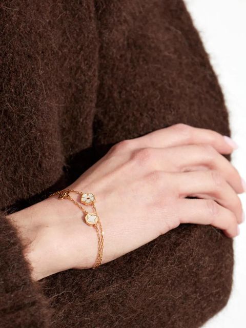 Tory Burch Forget Me Not earrings and bracelet set - Gold - zdjęcie produktu nr 2