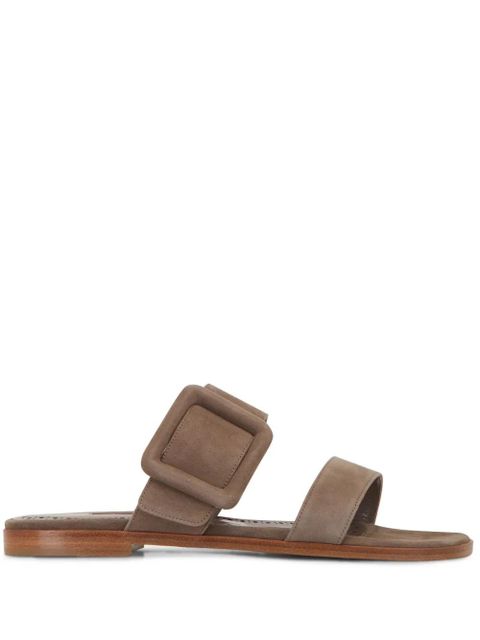 Manolo Blahnik open-toe sandals - Brown - zdjęcie produktu nr 1