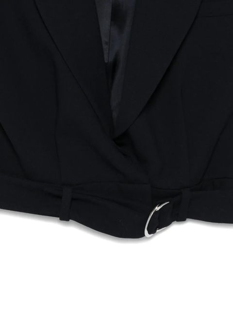 Ba&Sh belted cropped top - Black - zdjęcie produktu nr 2