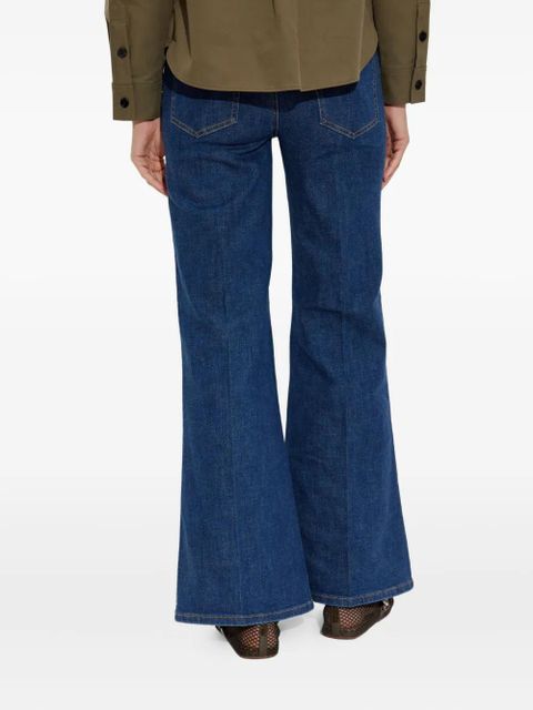 Self-Portrait flared jeans - Blue